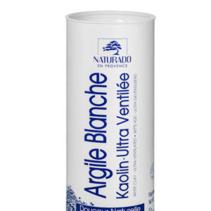 Naturado – Argile blanche – Kaolin ultra ventilée 300 gr