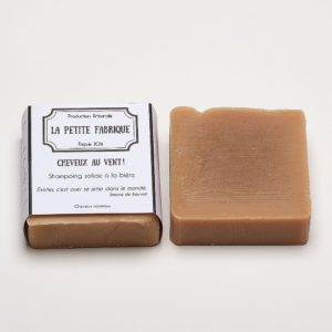 La petite fabrique – Shampoing solide à la bière « Cheveux au vent! »