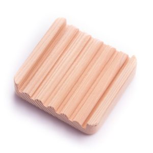 Cocooning – Porte-savon en bois
