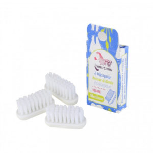 Lamazuna – Têtes de brosse à dent MEDIUM – 3 Recharges
