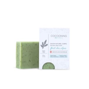 Cocooning – Savon corps et mains 100 gr – Forêt des alpes