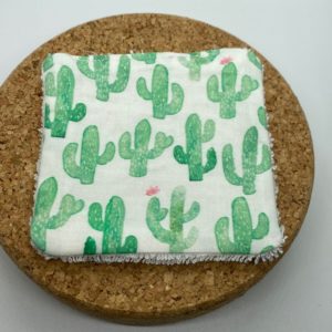 LutryNature – Lingette démaquillante coton et éponge – 6 pour 5 (motifs aléatoires)