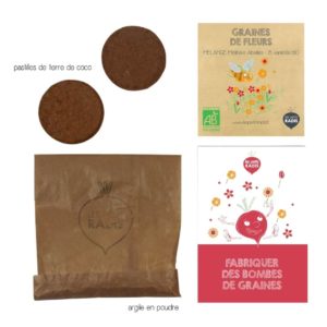 Les petits radis – Kit bombes de graines