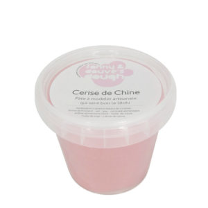 Fanny’n Douve’s Dought – Pâte à modeler artisanale – Cerise de chine, senteur Litchi