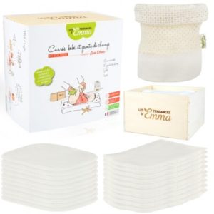 Les tendances d’Emma – Kit Eco Chou 15 pces – Coton bio biface