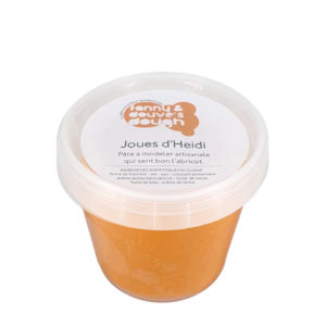 Fanny’n Douve’s Dought – Pâte à modeler artisanale – Joues d’Heidi, senteur Abricot