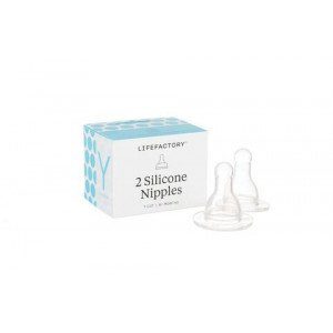 Lifefactory – Tétines pour biberon en Y – Pour liquide épaissis