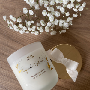 Deux soeurs – Bougie – Bergamote et patchouli