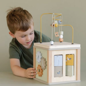 Little Dutch – Cube d’activités 6 pces (Plusieurs coloris)