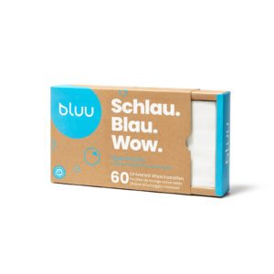 Bluuwash – Feuilles de lessive 60 pces