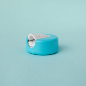 LastRound – Disques démaquillants réutilisables 7 pces – Turquoise