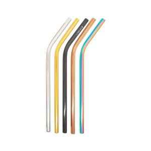 Paille réutilisable pour smoothie – Plusieurs couleurs