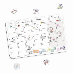 L’atelier gigogne – Organisateur familial mensuel