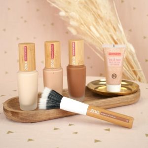 Zao Make-up – Pinceau fond de teint fibre duo 714