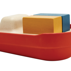 Plantoys – Bâteau rouge pour le bain