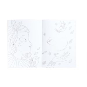 Moulin Roty – Livre de coloriage 36 pages – Les Parisiennes