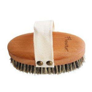 Anaé – Brosse de massage pour le corps – Crin de cheval