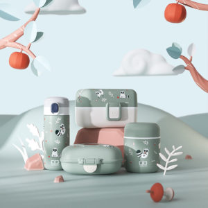 Monbento – Boîte bento pour enfant – Raton laveur