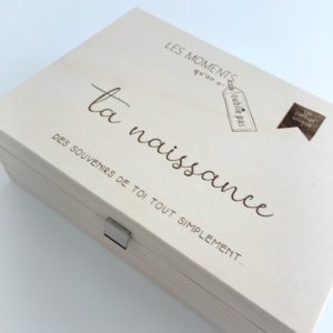 Nuage Chantilly – Coffret les moments qu’on n’oublie pas, boîte en bois Suisse