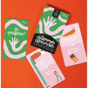 Minus – Jeu de cartes – Dilemmes absurdes