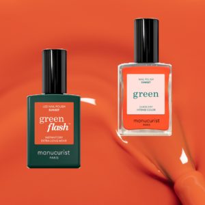 Manucurist – Vernis à ongles SEMI-PERMANENT green flash 15ml – Sunset