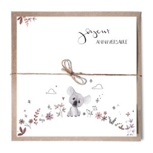 EM créations – Carte de voeux, Joyeux anniversaire – SAM