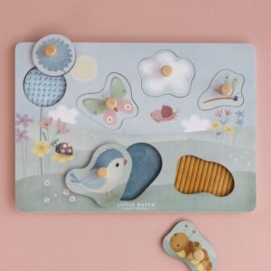 Little Dutch – Puzzle tactile – Flowers & Butterflies
