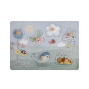Little Dutch – Puzzle tactile – Flowers & Butterflies