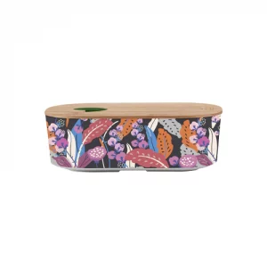 Bioloco – Lunchbox en canne à sucre – Magic Flowers