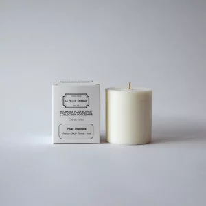 La petite fabrique – Recharge bougie porcelaine – Forêt Tropicale