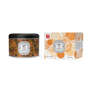 Hello Candle – Bougie métal – Tangerine Peel