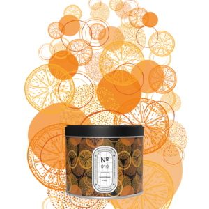 Hello Candle – Bougie métal – Tangerine Peel