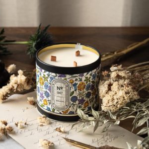 Hello Candle – Bougie métal – Edelweiss