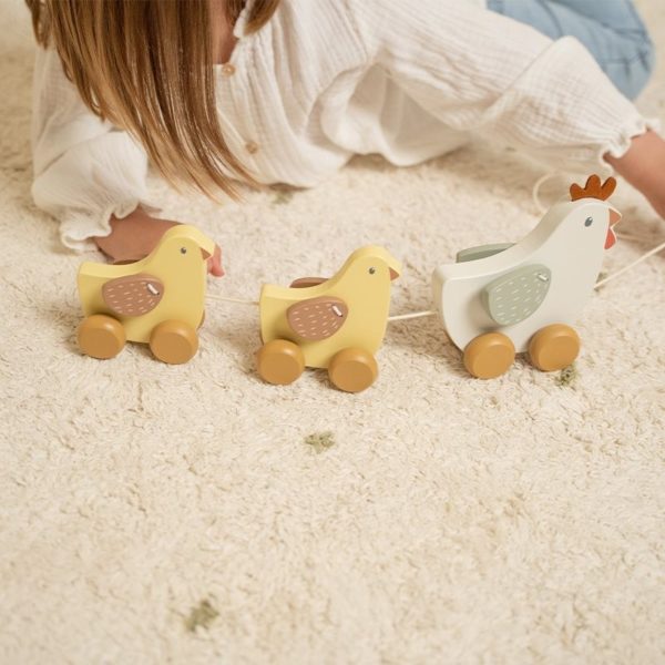 jouet-a-tirer-poulets-little-farm