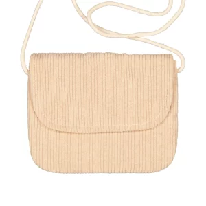 Luciole et petit pois – Sac à main – Velours côtelé écru