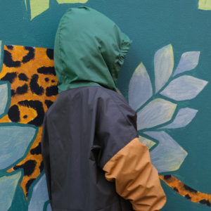 Poule Party – Poncho de Pluie – Kaki