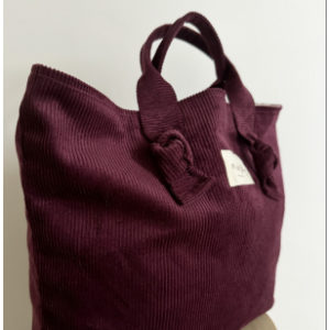 Marcel & Lily – City Bag velours – Purple