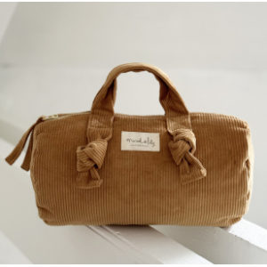 Marcel & Lily – Trousse de toilette polochon – caramel