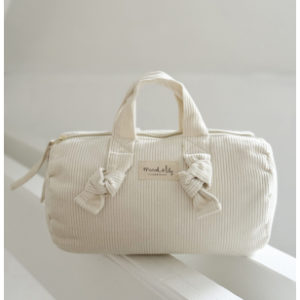 Marcel & Lily – Trousse de toilette polochon – Ecru