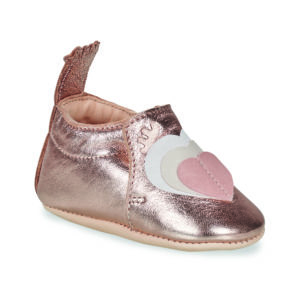 Easy Peasy – Chausson d’intérieur souple blumoo – Coeur metal rose
