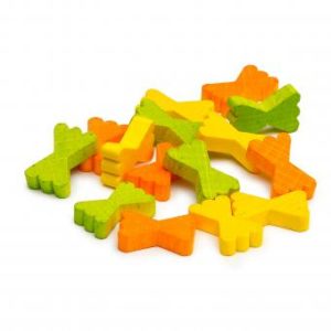 Dinette en bois – Pâtes farfalle