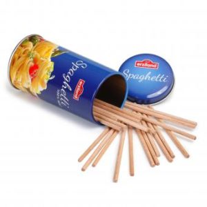 Dinette en bois – Pâtes spaghetti
