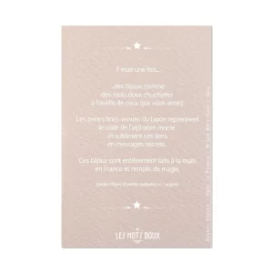 Les Mots Doux – Bracelet Code Morse – Veux-tu être mon Parrain ?