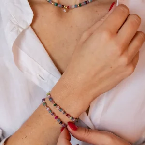 Les Mots Doux – Bracelet Code Morse – Bonne fête maman