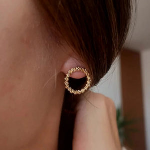 Dana Rose – Boucles d’oreilles – Jessica dorée
