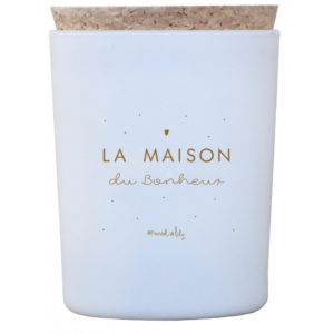 Marcel et Lily – Bougie – Caramel beurre salé – “Maison du Bonheur“