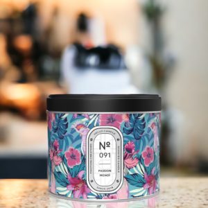 Hello Candle – Bougie métal – Passion/Monoï