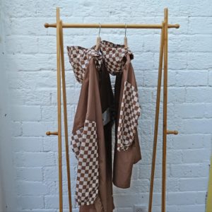 Poule Party – Poncho de Pluie – Damier