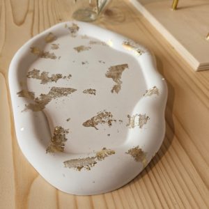 Lutry Nature – Plateau – Blanc et doré n°2