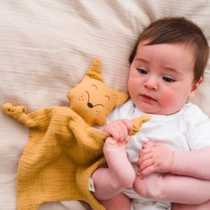 Apunt Barcelona – Doudou en coton bio – Renard